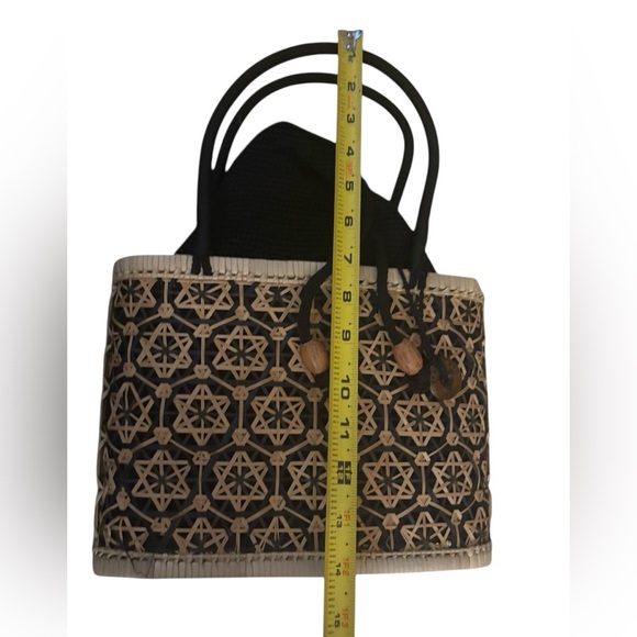 The Sak Basket Purse with Signature Sak Interior Bag. Rare - Picture 11 of 12